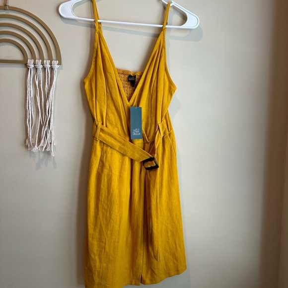 wild fable Dresses & Skirts - Wild Fable Linen Blend Sundress NWT